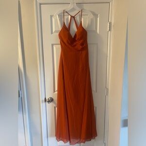 Azazie Davis Paprika Bridesmaids Dress